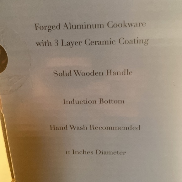 NIB 41 & Main 11” Wok with Glass Lid - Picture 4 of 4